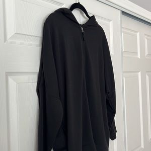 Lightweight zip jacket with hoodie